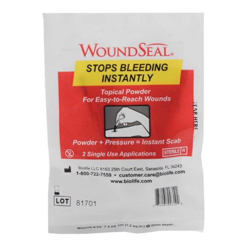 Qr Wound Seal Powder Bandage 2/pkg