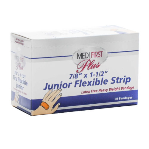Medifirst Heavy Weight Junior Bandage Strips 7/8 x 3 50/box