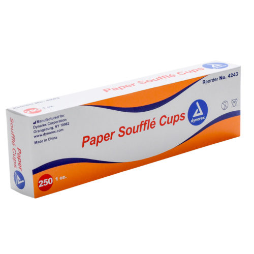 Paper Medicine Cups 1 Oz 250/sleeve