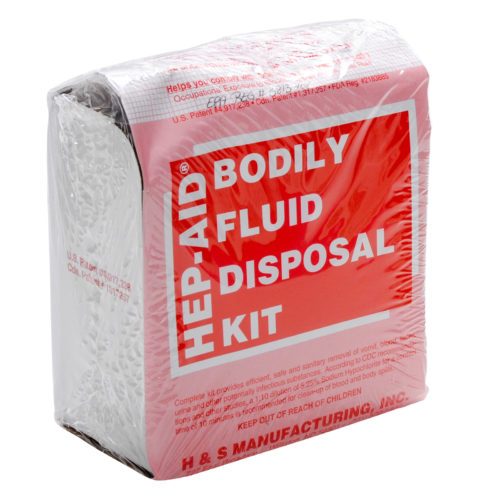 Hep-Aid Bodily Fluids Disposal Kit