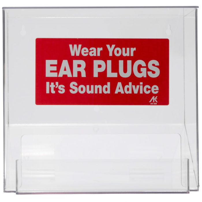 Plastic Arylic Ear Plug Dispenser