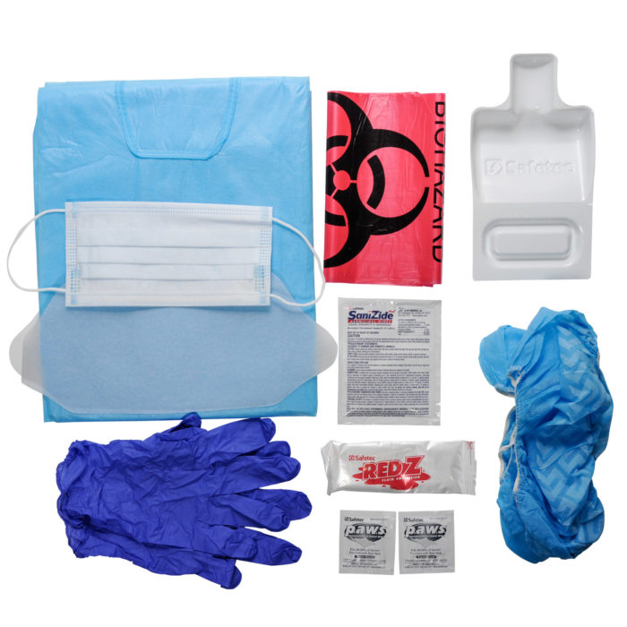Biohazard Cleanup & Protection Kit Combo