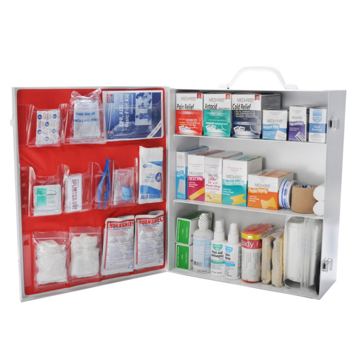 First Aid Kit OSHA 3 Shelf With Fill