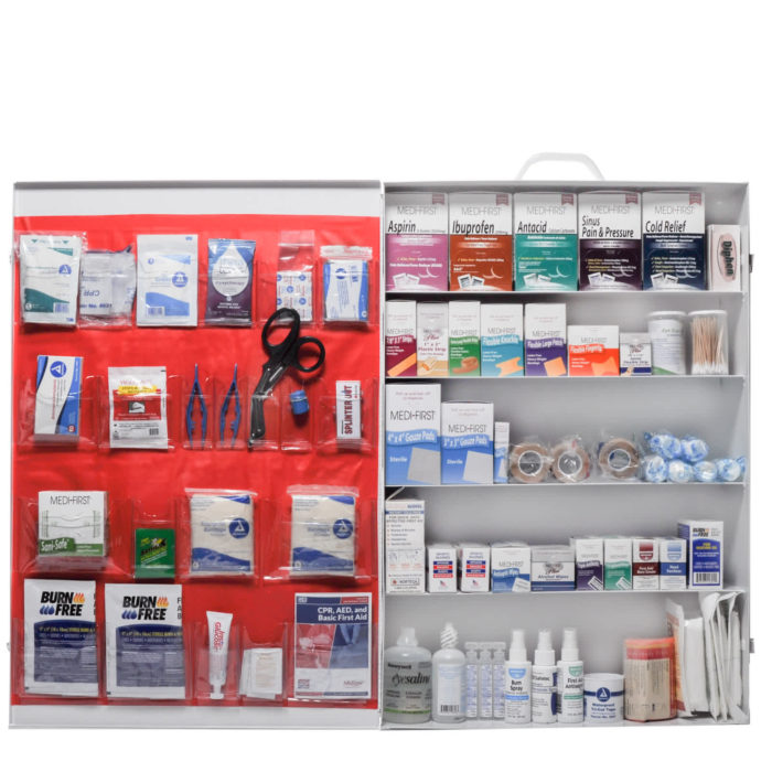 Deluxe 5 Shelf First Aid Kit Complete