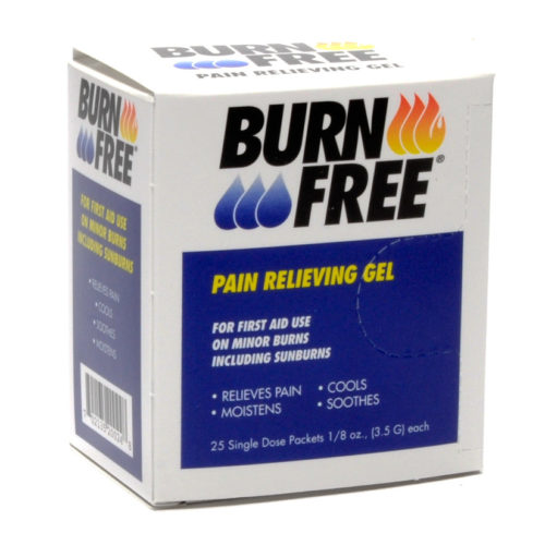 Burnfree Burn Gel Packets 1/8 Oz 25/box