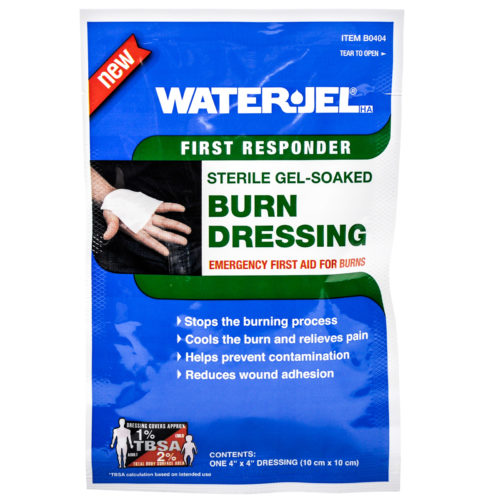 Water Jel Burn Dressing 4x4 Each