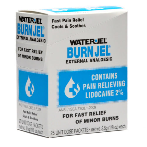 Water Jel Burn Gel Packets Individual Dose 25/box